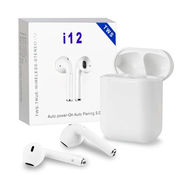 Fone Bluetooth I12 V5.0 Tws Touch – True Wireless Stereo - Image 6